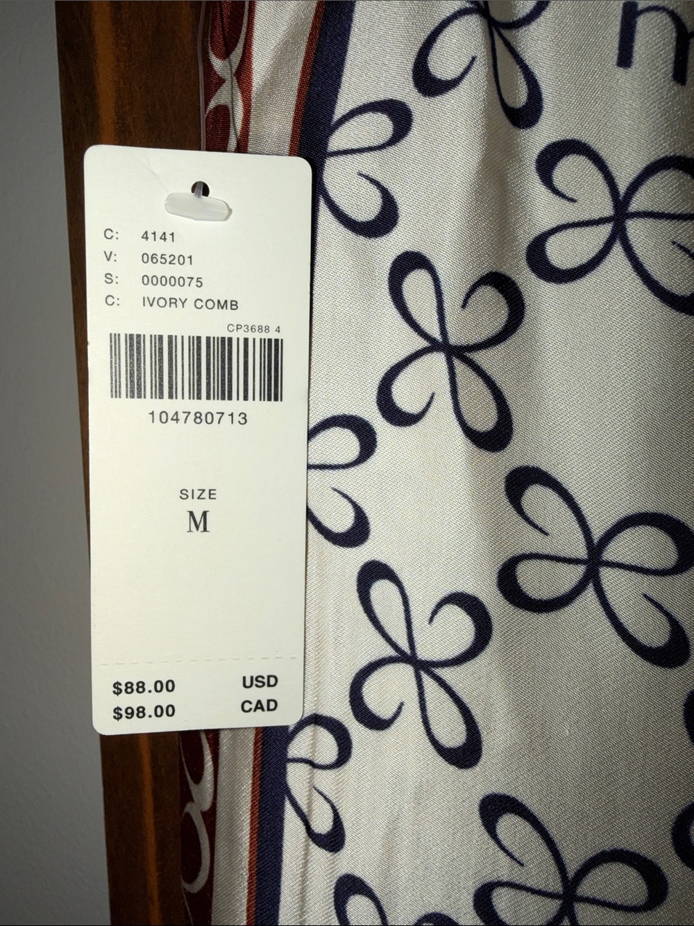 Anthropologie Maeve Silken Wide-Leg Pajama Pants NWT M - Picture 6 of 7
